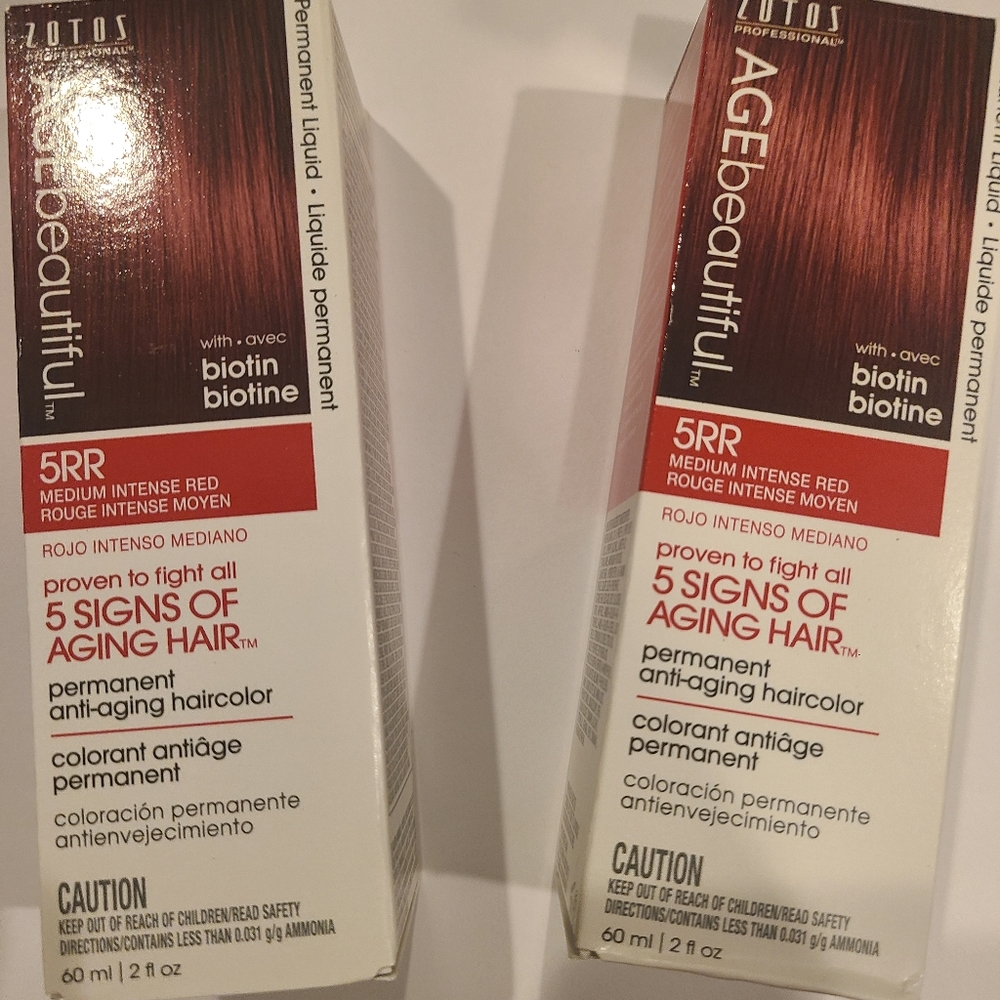 Zotos  medium intense red x3